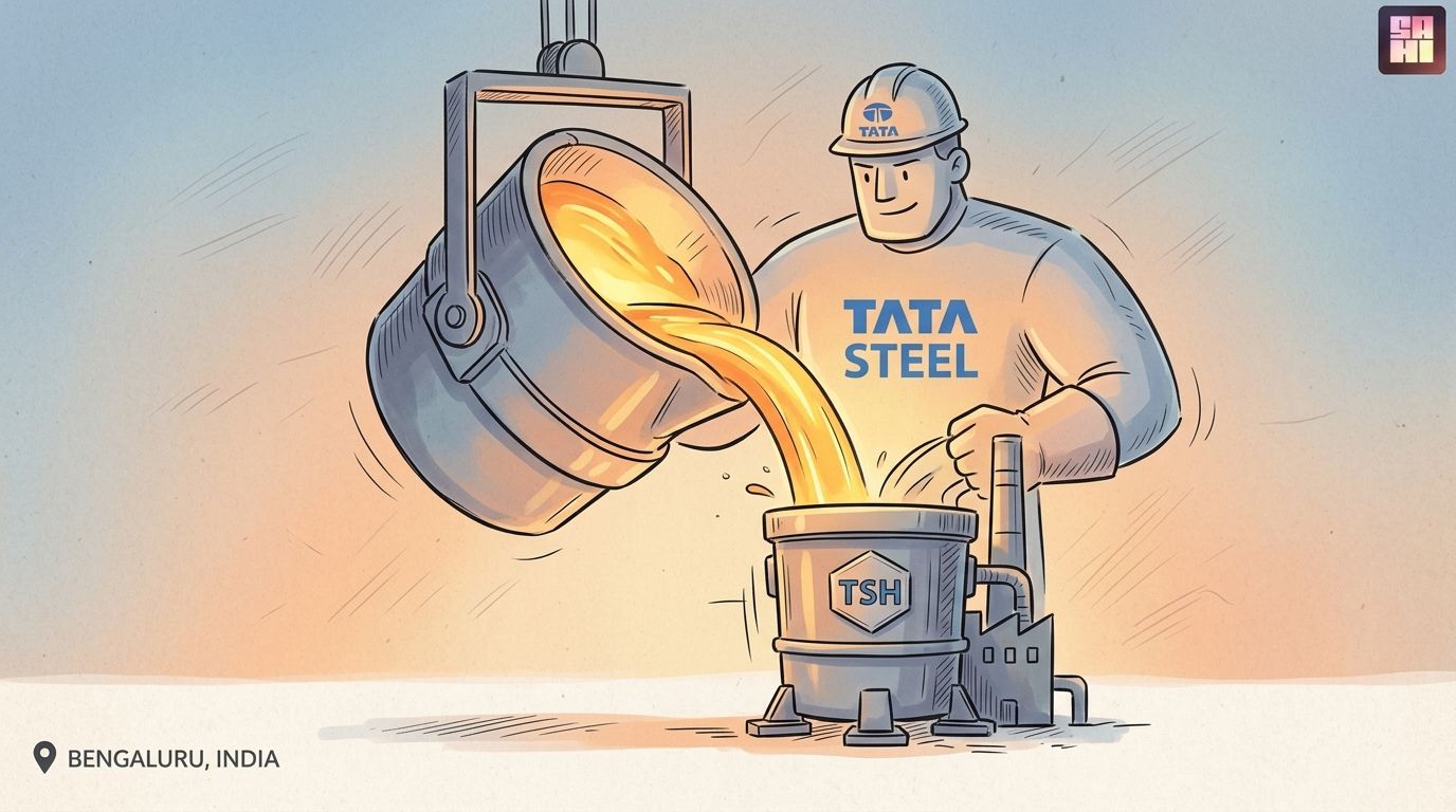Tata Steel Invests ₹1,625.29 Crore in Overseas Arm TSH to Strengthen ...