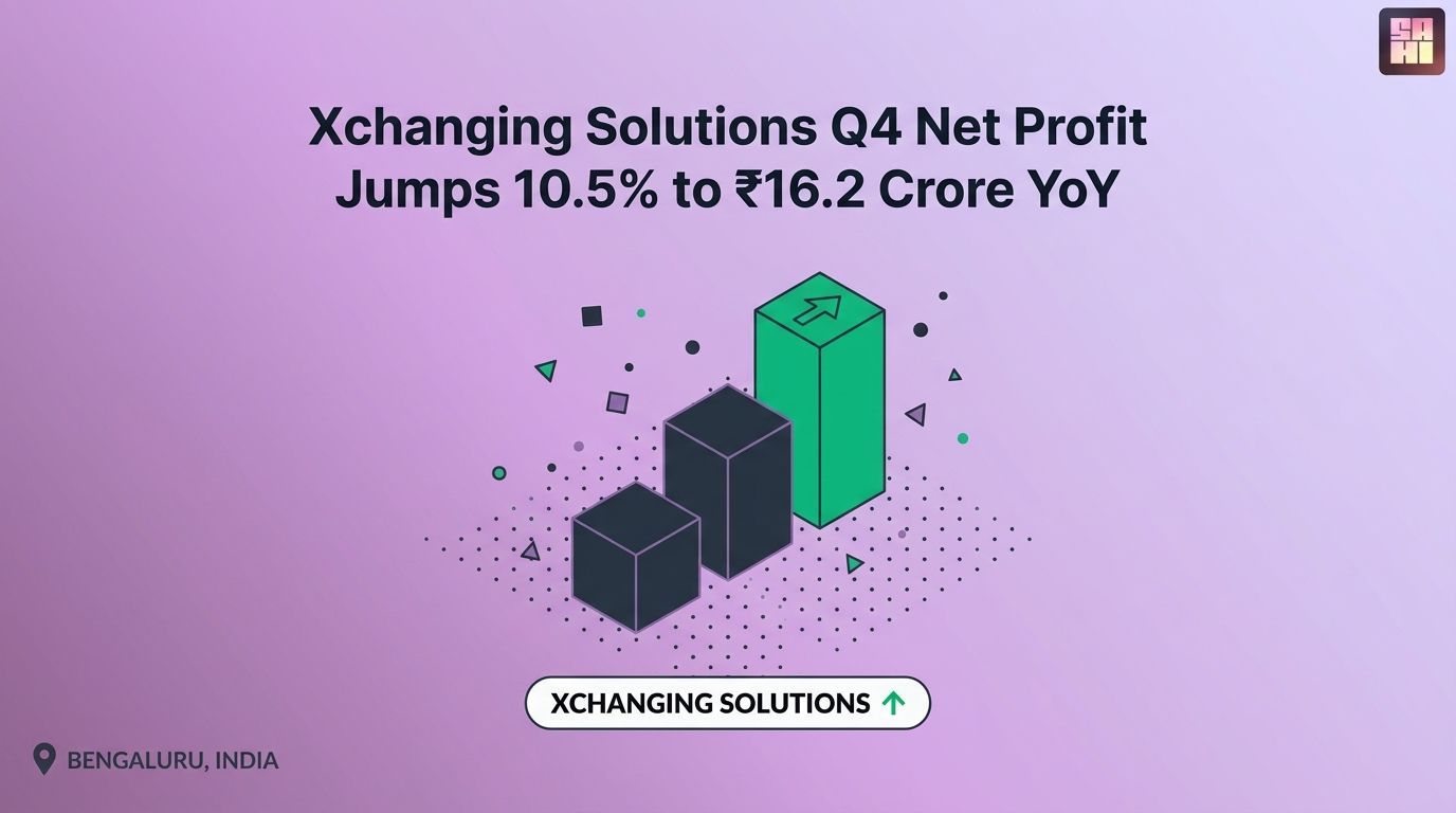 Xchanging Map Xchanging Solutions Q4 Net Profit Jumps 10.5% to ₹16.2 Crore YoY
